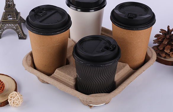 紙漿杯托