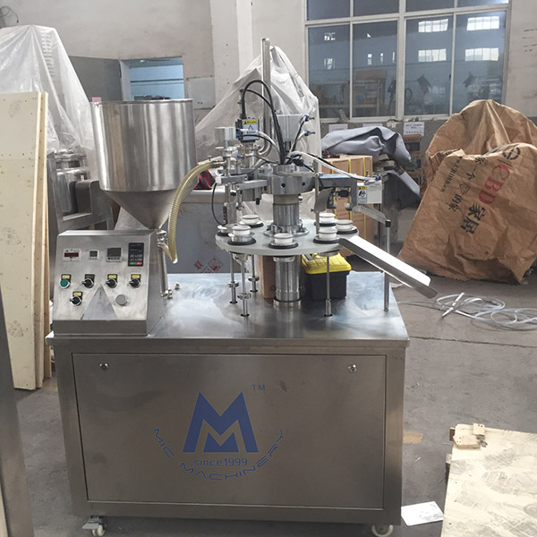 半自動熱風槍軟管（guǎn）灌裝機